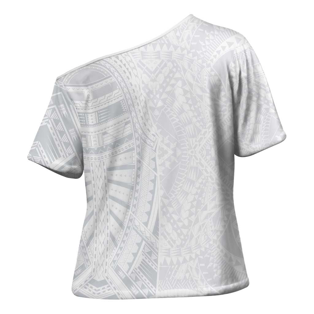 Lotu Tamaiti Cross Shoulder Shirt Traditional Samoan Art Tattoos LT03 - Polynesian Pride