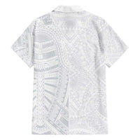 Lotu Tamaiti Family Matching Summer Maxi Dress and Hawaiian Shirt Traditional Samoan Art Tattoos - Polynesian Pride