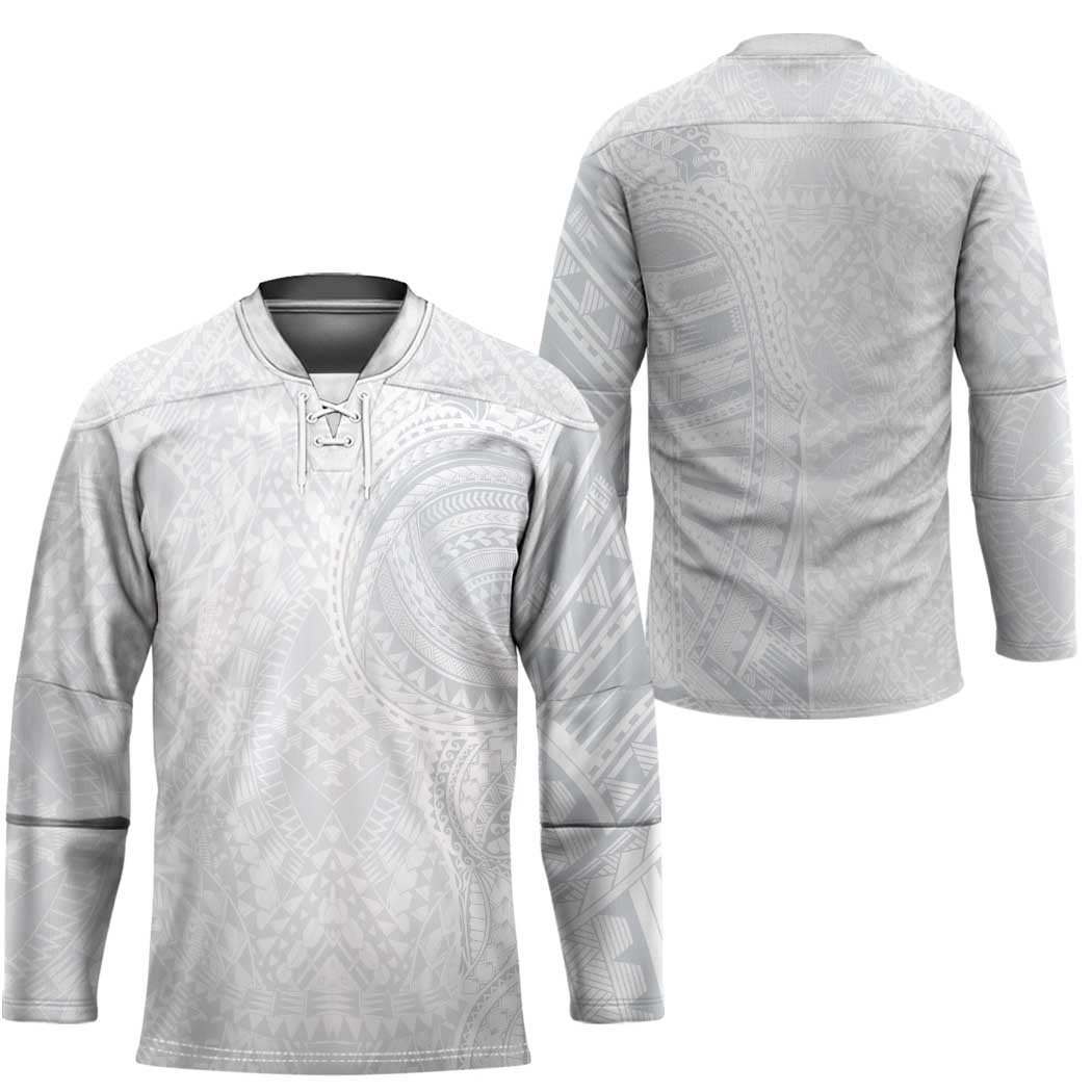 Lotu Tamaiti Hockey Jersey Traditional Samoan Art Tattoos LT03 - Polynesian Pride