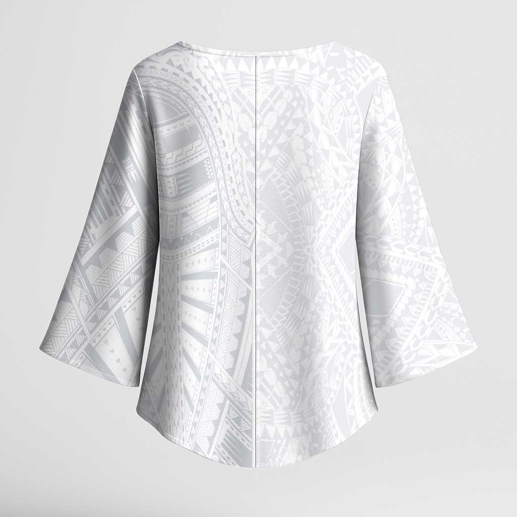 Lotu Tamaiti Kimono Sleeve Blouse Traditional Samoan Art Tattoos LT03 - Polynesian Pride
