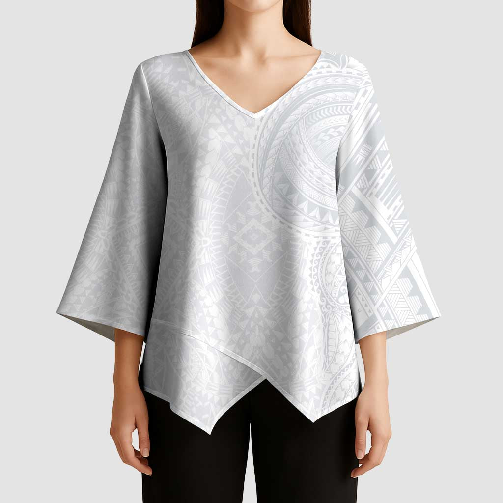 Lotu Tamaiti Kimono Sleeve Blouse Traditional Samoan Art Tattoos LT03 - Polynesian Pride