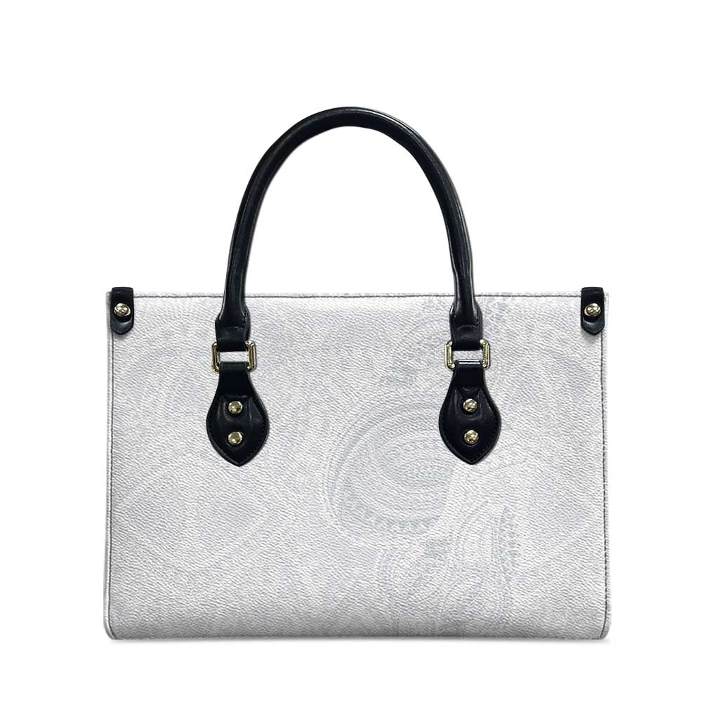 Lotu Tamaiti Leather Bag Traditional Samoan Art Tattoos - Polynesian Pride