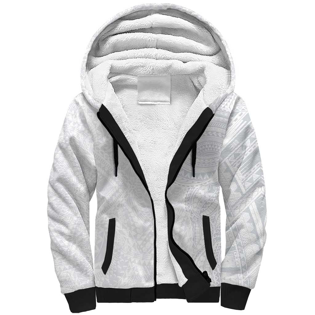 Lotu Tamaiti Sherpa Hoodie Traditional Samoan Art Tattoos - Polynesian Pride