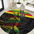 Kanaka Maoli Running Round Carpet Kakau Pattern with Kanaka Maoli Flag Color