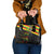 Kanaka Maoli Running Shoulder Handbag Kakau Pattern with Kanaka Maoli Flag Color