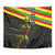 Kanaka Maoli Running Tapestry Kakau Pattern with Kanaka Maoli Flag Color