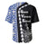 Fiji Queen Victoria School Baseball Jersey Tapa and Polynesian Tribal Pattern Half Style LT03 - Polynesian Pride