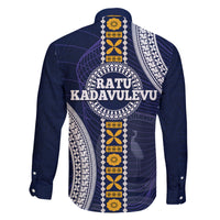 Fiji Ratu Kadavulevu School Family Matching Off Shoulder Maxi Dress and Hawaiian Shirt Tapa and Polynesian Tribal Pattern LT03 - Polynesian Pride