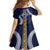 Fiji Ratu Kadavulevu School Family Matching Off Shoulder Short Dress and Hawaiian Shirt Tapa and Polynesian Tribal Pattern LT03 - Polynesian Pride