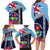 Fiji Lelean Memorial School Family Matching Long Sleeve Bodycon Dress and Hawaiian Shirt Tapa and Polynesian Tribal Pattern LT03 - Polynesian Pride