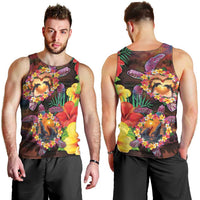 Hawaiian Sea Animals Love Couple Men Tank Top Aloha Sunset Symphony LT03 - Polynesian Pride