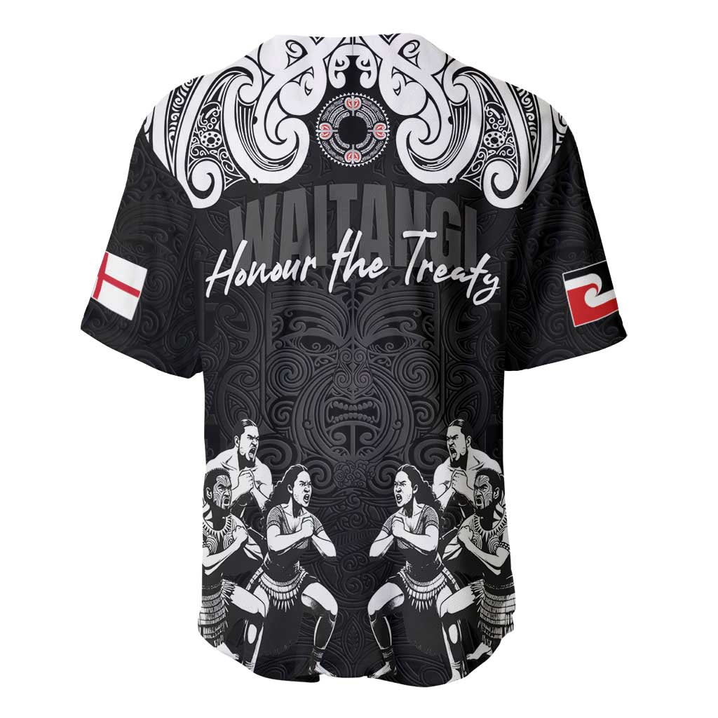 Aotearoa Waitangi Day - Toitu Te Tiriti Baseball Jersey New Zealand Honour the Treaty