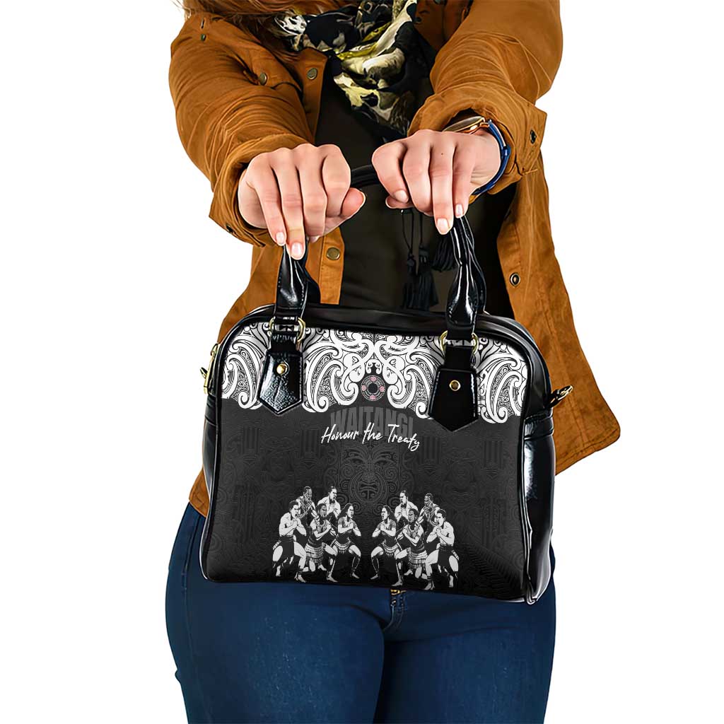 Aotearoa Waitangi Day - Toitu Te Tiriti Shoulder Handbag New Zealand Honour the Treaty