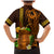 Hawaii Tiki Mask Cocktail Family Matching Mermaid Dress and Hawaiian Shirt Kakau Tattoo LT03 - Polynesian Pride