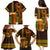 Hawaii Tiki Mask Cocktail Family Matching Puletasi and Hawaiian Shirt Kakau Tattoo LT03 - Polynesian Pride