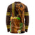 Hawaii Tiki Mask Cocktail Long Sleeve Shirt Kakau Tattoo LT03 - Polynesian Pride