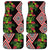 Aotearoa Tukutuku Motif Car Mats Pohutukawa and Fern Leaves