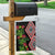 Aotearoa Tukutuku Motif Garden Flag Pohutukawa and Fern Leaves