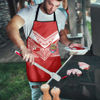 Tonga Rugby Apron Ngatu Motifs and Pacific Patterns LT03 - Polynesian Pride