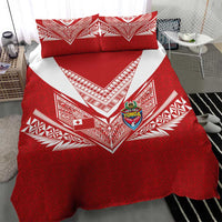 Tonga Rugby Bedding Set Ngatu Motifs and Pacific Patterns