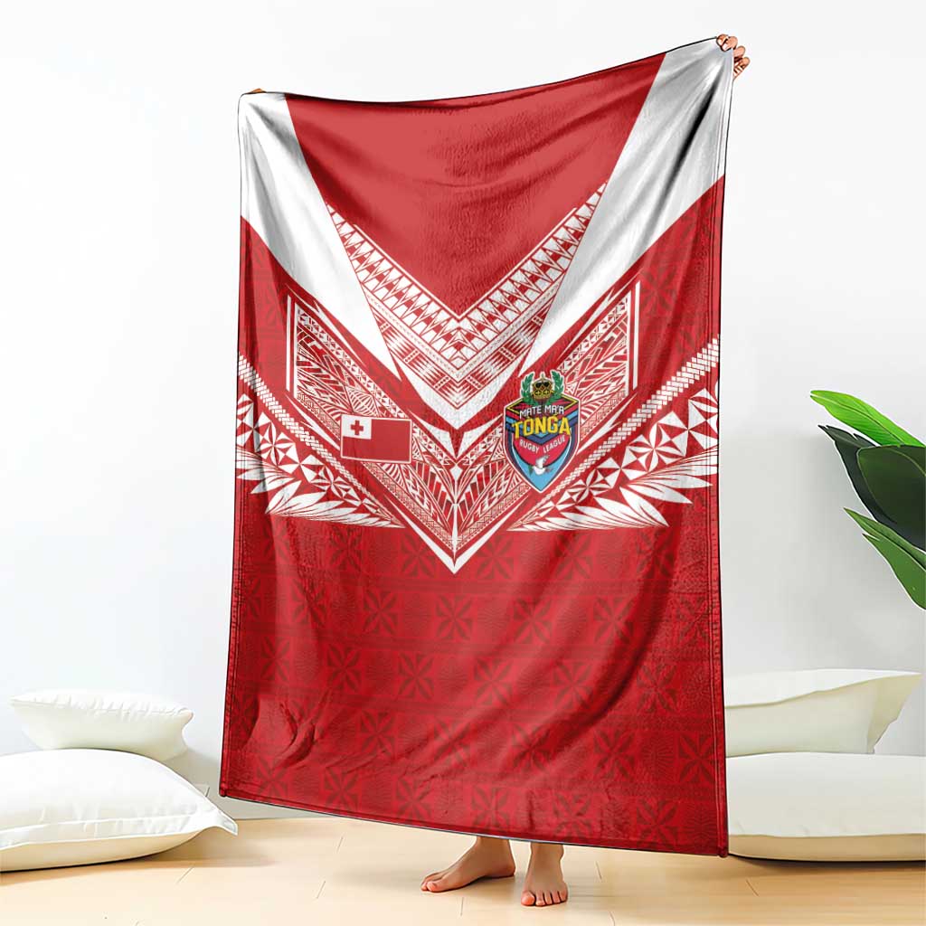 Tonga Rugby Blanket Ngatu Motifs and Pacific Patterns LT03 - Polynesian Pride