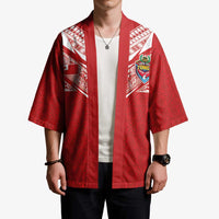 Custom Tonga Rugby Kimono Ngatu Motifs and Pacific Patterns LT03 - Polynesian Pride