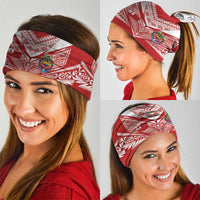 Tonga Rugby Neck Gaiter Ngatu Motifs and Pacific Patterns LT03 - Polynesian Pride