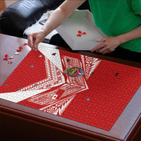 Tonga Rugby Puzzle Ngatu Motifs and Pacific Patterns