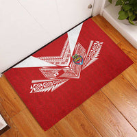 Tonga Rugby Rubber Doormat Ngatu Motifs and Pacific Patterns LT03 - Polynesian Pride