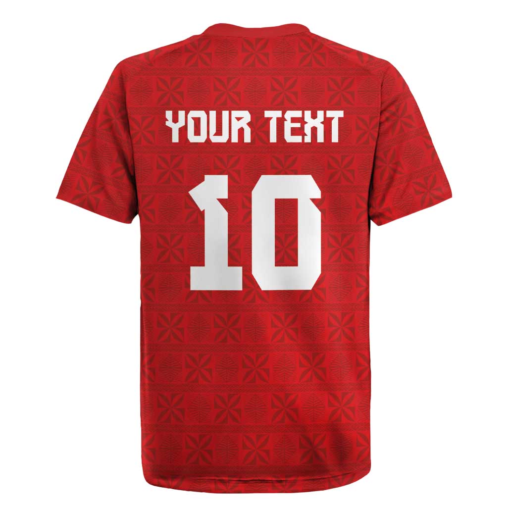 Custom Tonga Rugby Rugby Jersey Ngatu Motifs and Pacific Patterns LT03 - Polynesian Pride