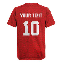 Custom Tonga Rugby Rugby Jersey Ngatu Motifs and Pacific Patterns LT03 - Polynesian Pride
