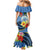 Micronesia Constitution Day Family Matching Mermaid Dress and Hawaiian Shirt Hibiscus and Tapa Tribal Pattern LT03 - Polynesian Pride