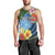 Micronesia Constitution Day Men Tank Top Hibiscus and Tapa Tribal Pattern LT03 - Polynesian Pride