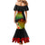 Polynesia Victory Day Mermaid Dress Tribal Turtle and Hibiscus LT03 - Polynesian Pride