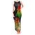 Polynesia Victory Day Tank Maxi Dress Tribal Turtle and Hibiscus LT03 Women Reggae - Polynesian Pride