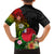 Wallis and Futuna Victory Day Family Matching Off Shoulder Long Sleeve Dress and Hawaiian Shirt Tribal Polynesian Tattoo and Hibiscus Flower LT03 - Polynesian Pride