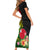 Wallis and Futuna Victory Day Family Matching Short Sleeve Bodycon Dress and Hawaiian Shirt Tribal Polynesian Tattoo and Hibiscus Flower LT03 - Polynesian Pride