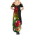 Wallis and Futuna Victory Day Family Matching Summer Maxi Dress and Hawaiian Shirt Tribal Polynesian Tattoo and Hibiscus Flower LT03 - Polynesian Pride