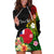 Wallis and Futuna Victory Day Hoodie Dress Tribal Polynesian Tattoo and Hibiscus Flower LT03 Reggae - Polynesian Pride