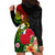 Wallis and Futuna Victory Day Hoodie Dress Tribal Polynesian Tattoo and Hibiscus Flower LT03 - Polynesian Pride