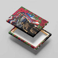 Hawaii and United States Memorial Day Canvas Wall Art Honor and Remember The Fallen LT03 - Polynesian Pride