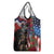 Hawaii and United States Memorial Day Grocery Bag Honor and Remember The Fallen