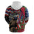 Hawaii and United States Memorial Day Zip Hoodie Honor and Remember The Fallen