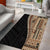 Samoa Siapo Motif Half Style Area Rug Brown Version