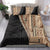 Samoa Siapo Motif Half Style Bedding Set Brown Version