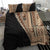 Samoa Siapo Motif Half Style Bedding Set Brown Version