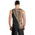 Samoa Siapo Motif Half Style Men Tank Top Brown Version