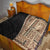 Samoa Siapo Motif Half Style Quilt Brown Version