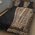 Samoa Siapo Motif Half Style Quilt Bed Set Brown Version