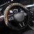 Samoa Siapo Motif Half Style Steering Wheel Cover Brown Version